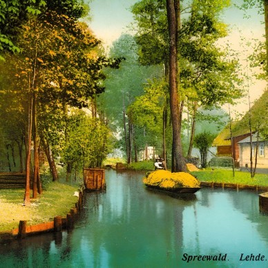 Postkarte um 1920 coloriert