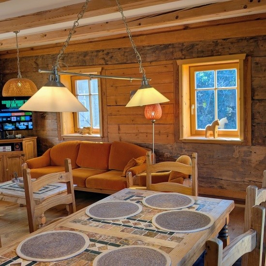 Ferienhaus Â»Haus anno 1750Â« - Vom Essplatz aus gesehen