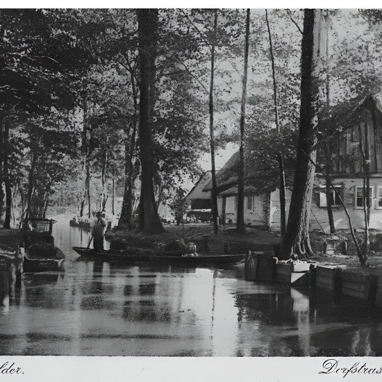 Postkarte um 1927 Dorfstraße
